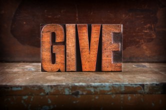 Imge of the word give